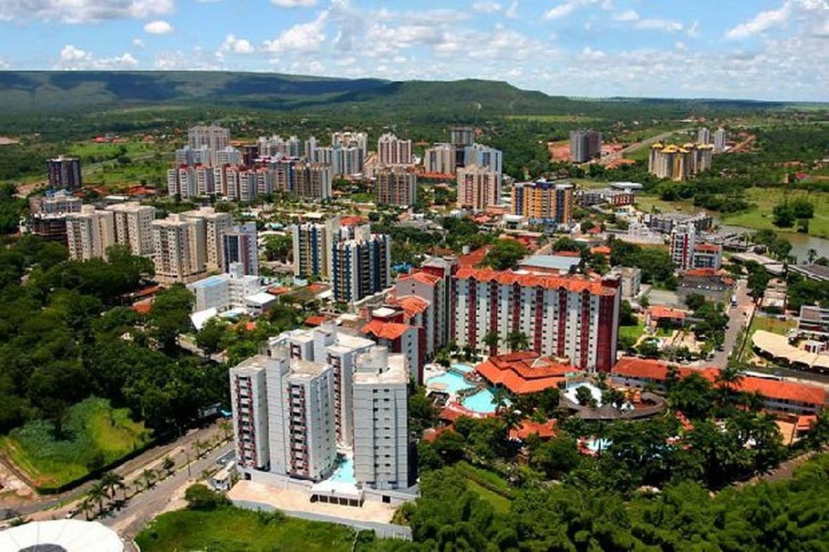 Thermas Place Suite Caldas Novas Com Piscinas Termais Eksteriør billede